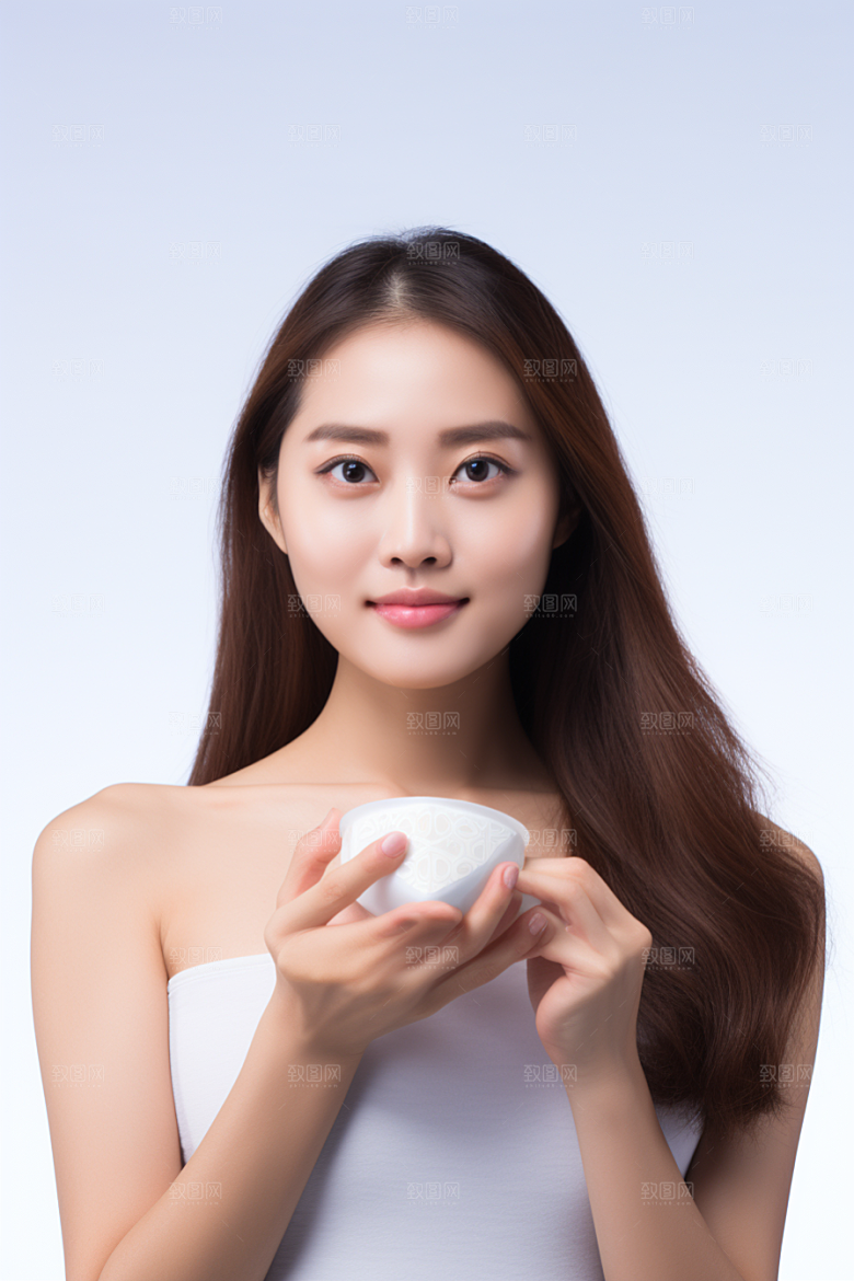 女性肖像自然大气广告摄影图