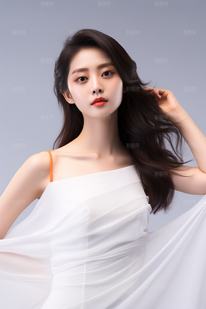 女性肖像大气高清广告摄影图
