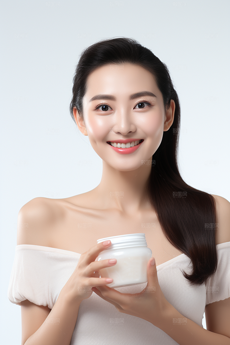 女性肖像高清清新广告摄影图
