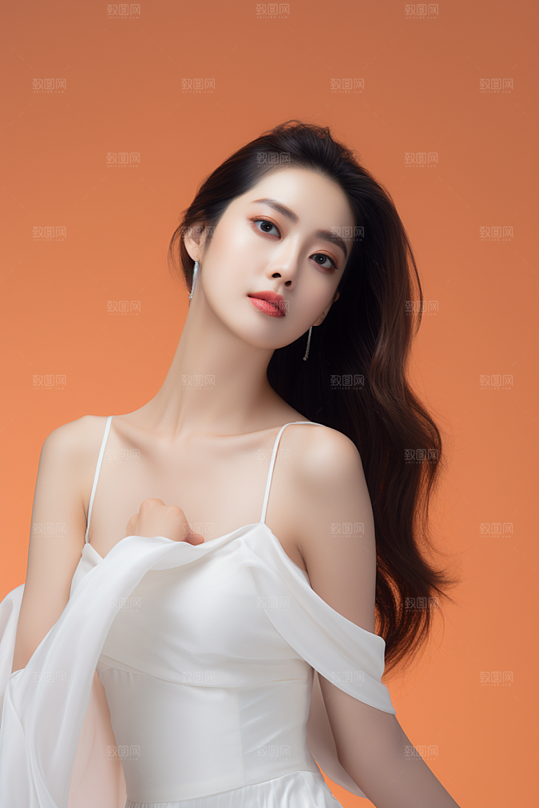 女性肖像高清高清广告摄影图