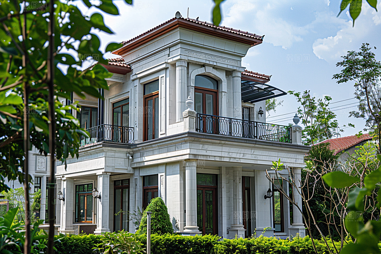 欧式别墅住宅洋楼效果图