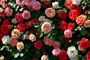 蔷薇花唯美花朵摄影图