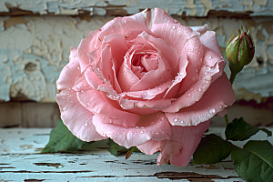 蔷薇花浪漫植物摄影图