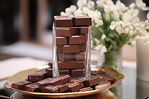 巧克力零食高清摄影图
