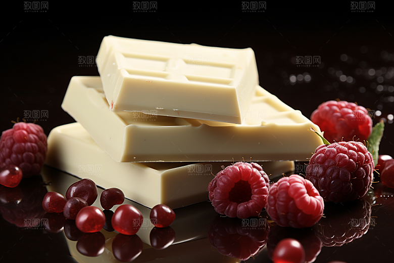 巧克力高清美味摄影图