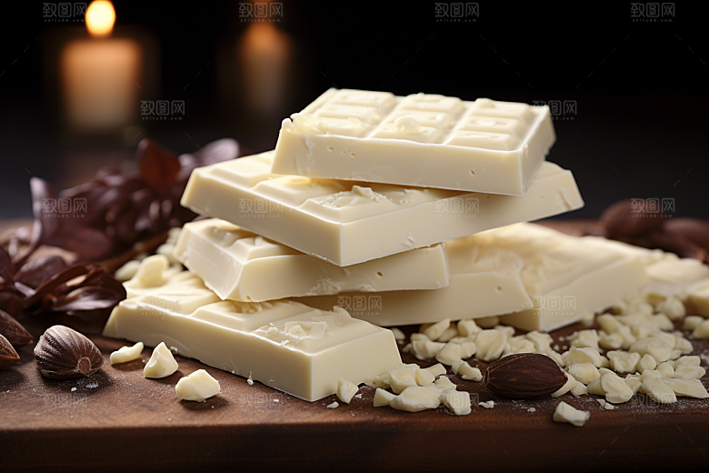 巧克力可可美味摄影图