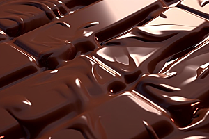 融化的巧克力美食巧克力酱摄影图