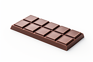 巧克力块甜品高清摄影图