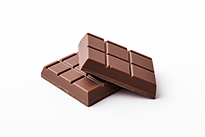 巧克力块零食高清摄影图