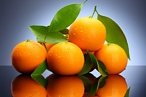 脐橙柑橘美味橙子摄影图