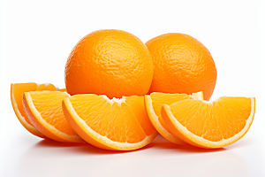 脐橙柑橘高清美味摄影图