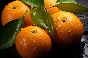 脐橙柑橘美食新鲜水果摄影图