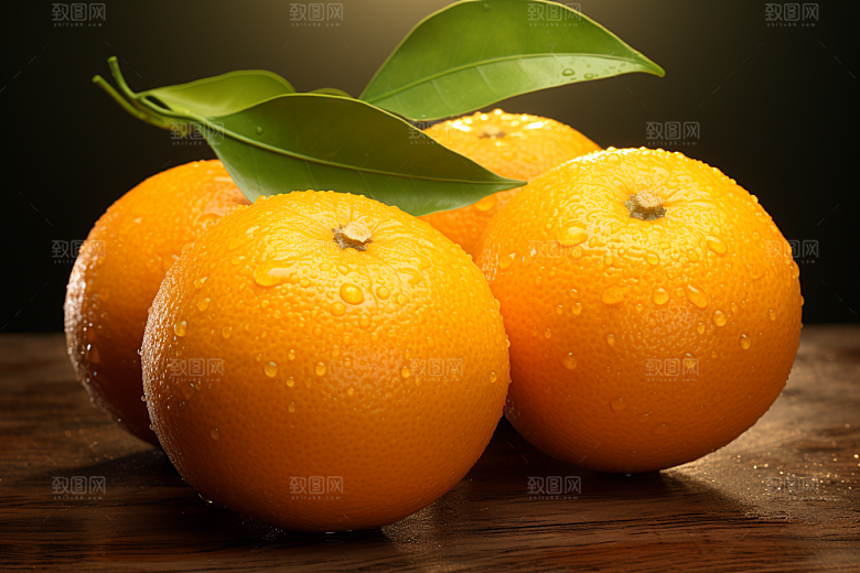脐橙柑橘美食橘子摄影图