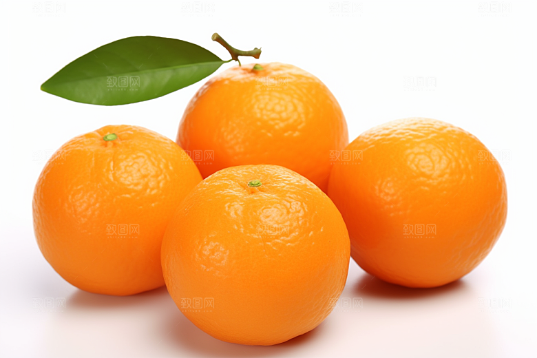 脐橙柑橘美食高清摄影图