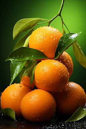 脐橙柑橘美味高清摄影图