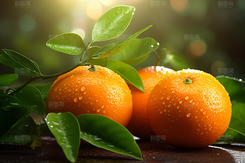 脐橙柑橘高清美味摄影图
