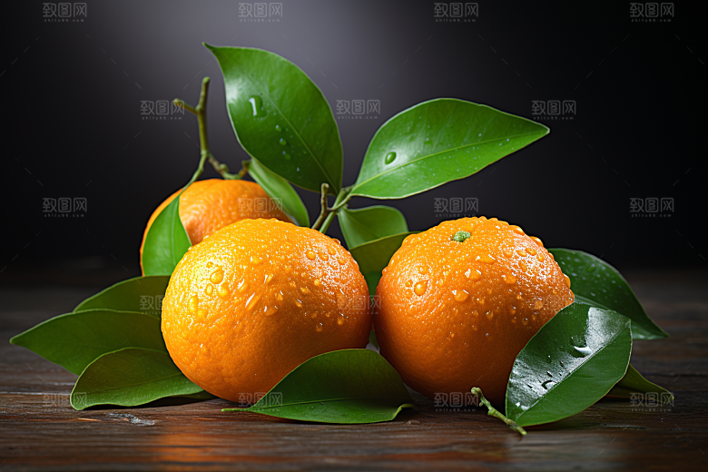 脐橙柑橘橘子高清摄影图