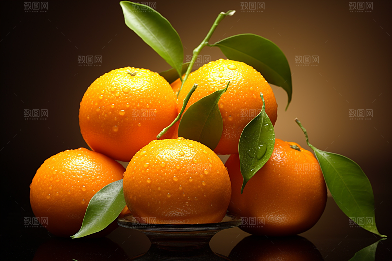 脐橙柑橘高清美味摄影图