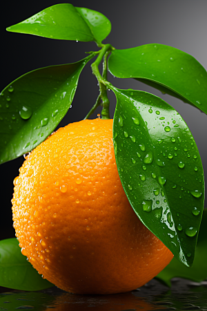 脐橙柑橘高清新鲜水果摄影图