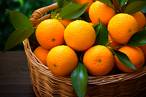 脐橙橙子水果果品摄影图