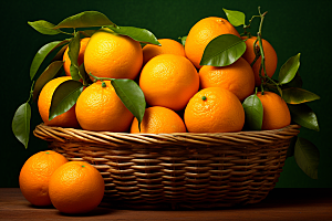 脐橙橙子美味水果摄影图