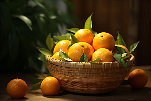 脐橙橙子高清富含维C摄影图