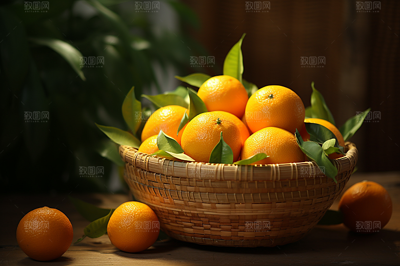 脐橙橙子高清富含维C摄影图