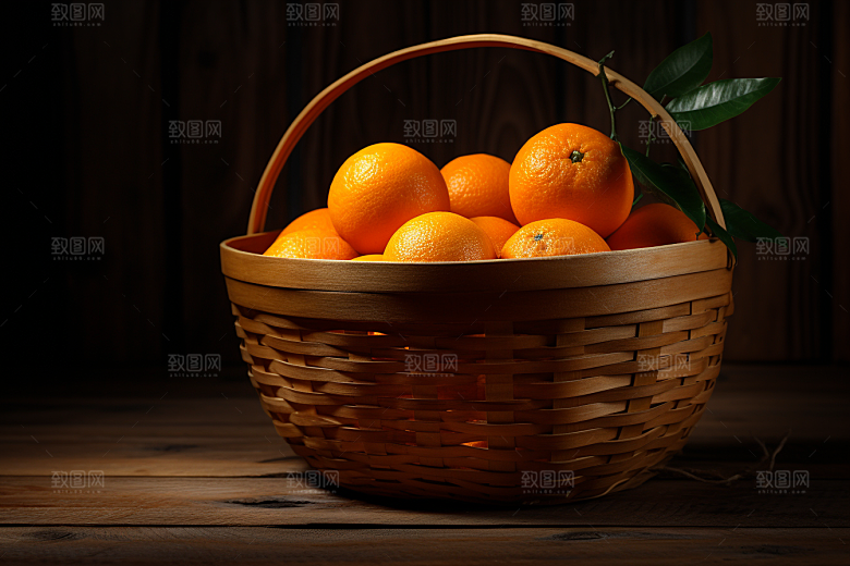 脐橙橙子水果果品摄影图