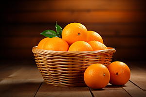 脐橙橙子水果富含维C摄影图