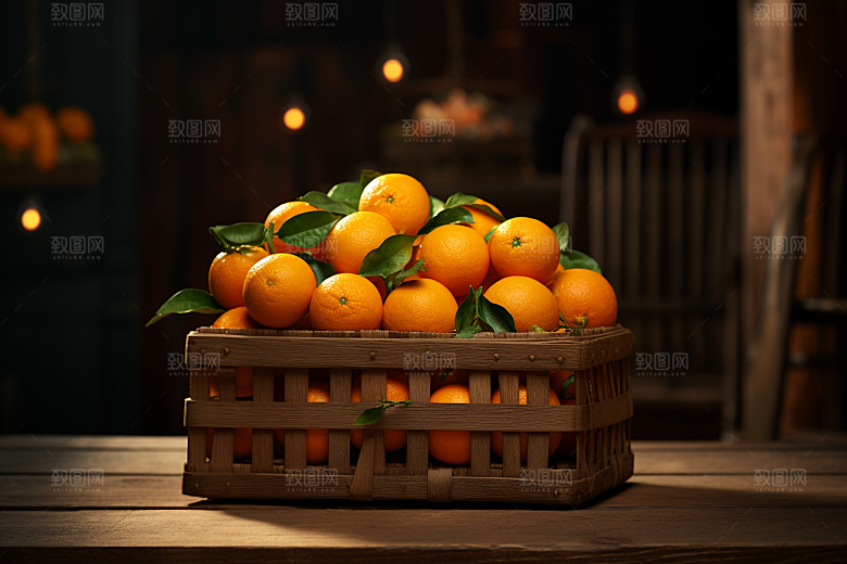脐橙橙子美味果品摄影图