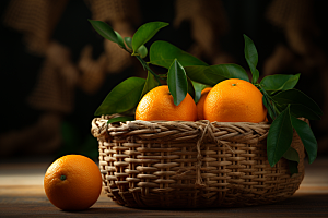 脐橙橙子水果果品摄影图