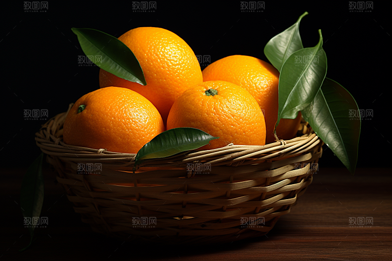 脐橙橙子高清富含维C摄影图