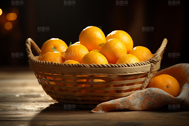 脐橙橙子高清水果摄影图