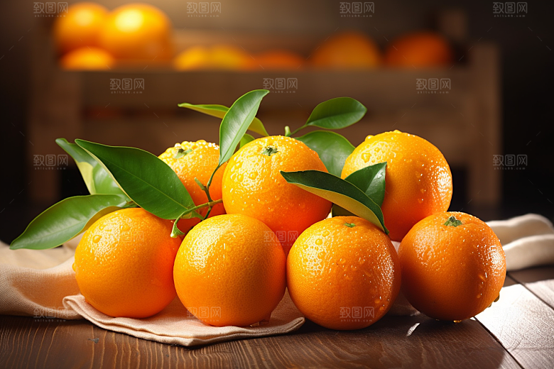 脐橙橙子高清水果摄影图