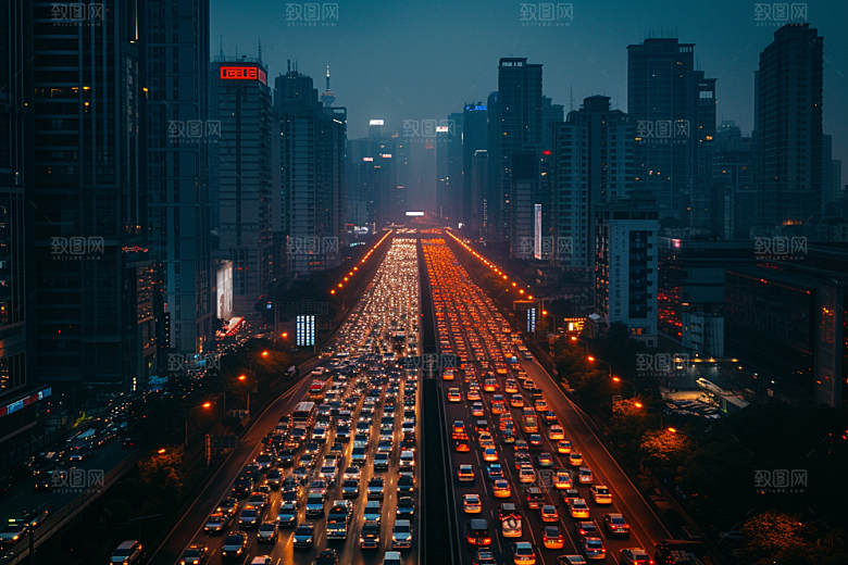 汽车行驶高清大气摄影图