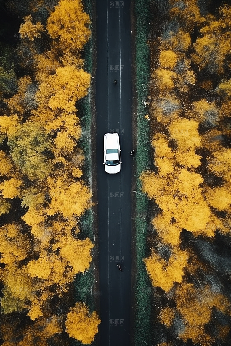 汽车行驶风景室外摄影图