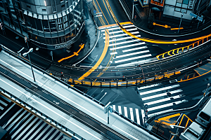 汽车行驶室外户外摄影图