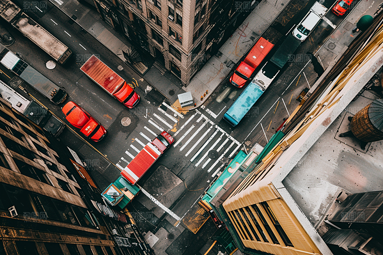 汽车行驶室外风景摄影图