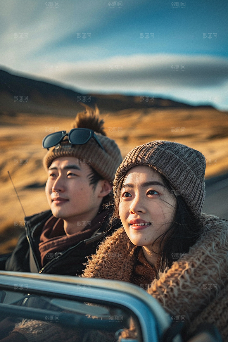 自驾游高清小长假摄影图