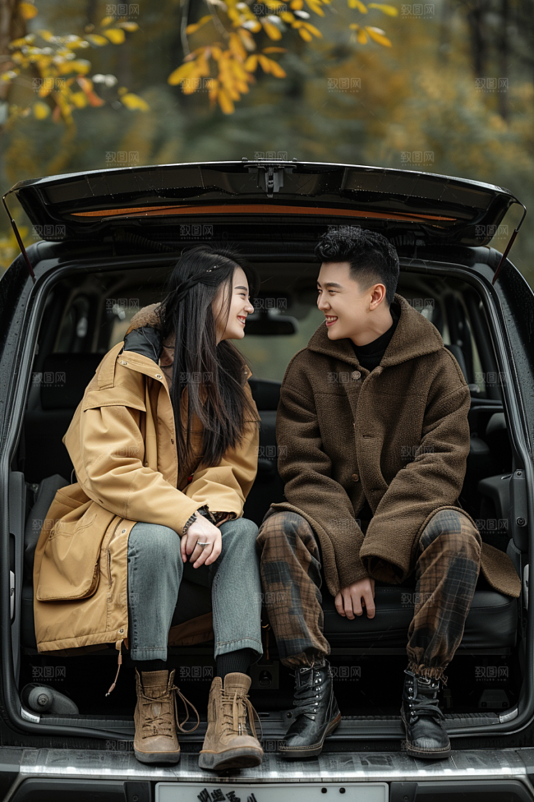 自驾游驱车自由摄影图