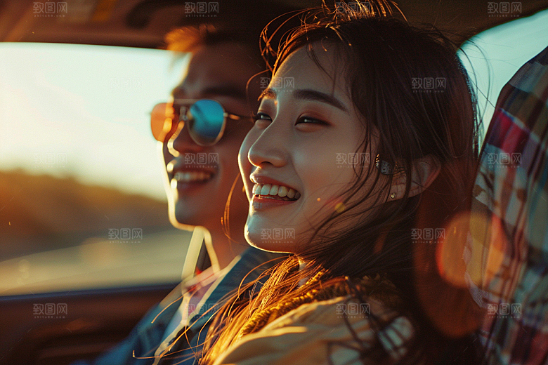 自驾游高清旅行摄影图