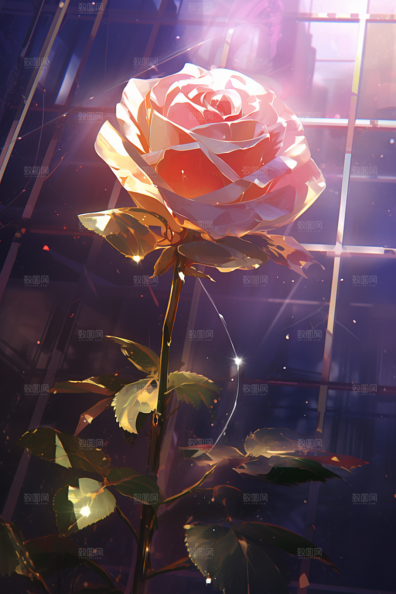 情人节玫瑰高清红色素材