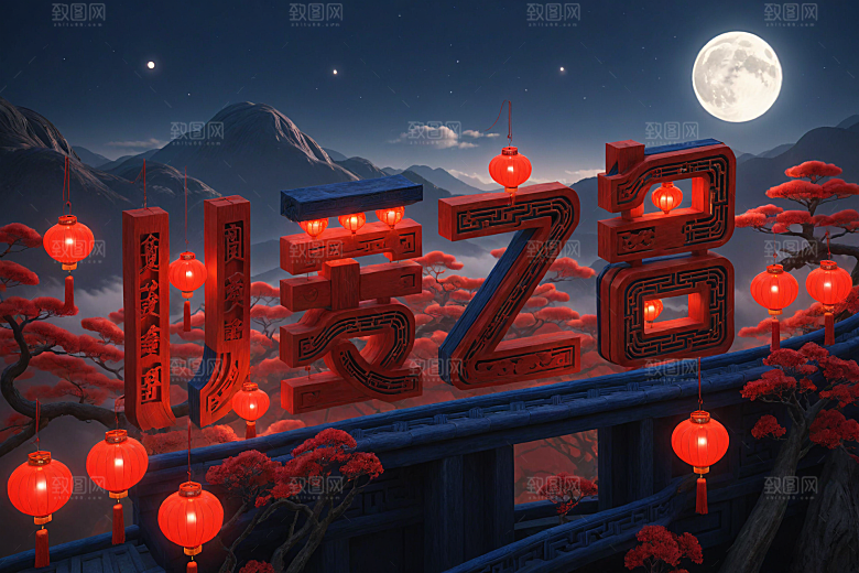 情人节词汇高清唯美艺术字