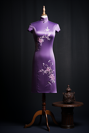 旗袍中国风新中式摄影图