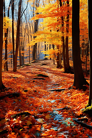 秋天风光自然风景摄影