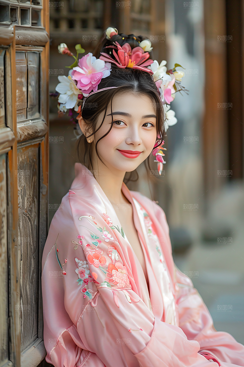 泉州簪花福建高清摄影图