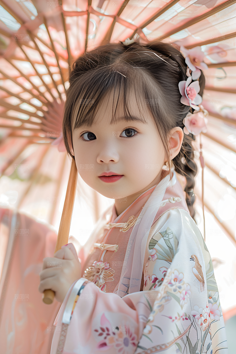 泉州簪花高清花卉摄影图