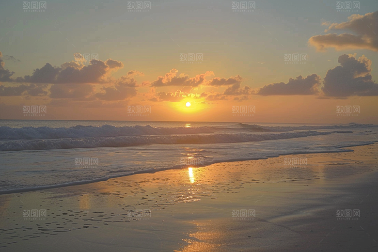 日出高清太阳摄影图