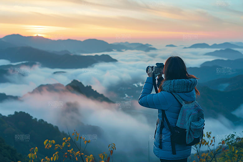 日出旅游广阔摄影图
