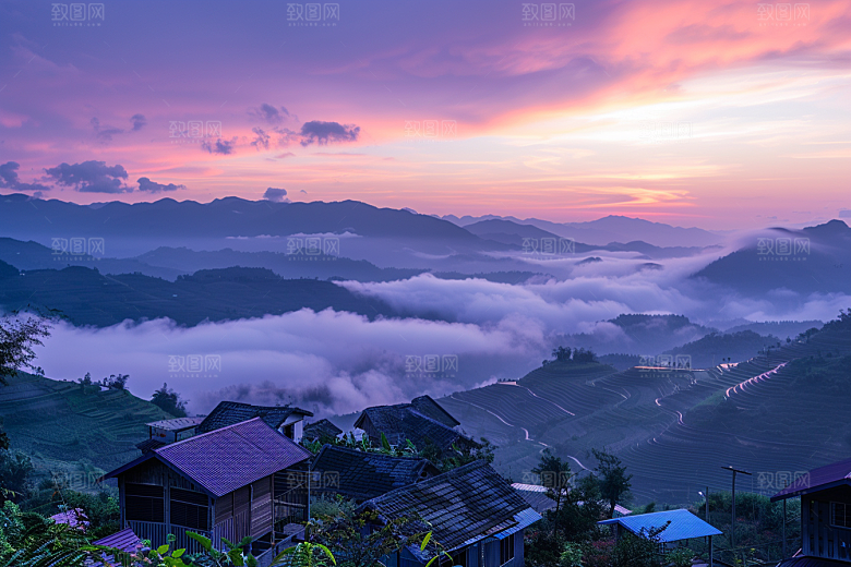 日出风光美景摄影图